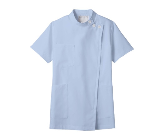 住商モンブラン ケーシー レディス 半袖 サックス 4L 72-366 1枚（ご注文単位1枚）【直送品】