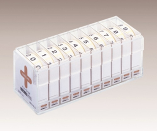 LIHITLAB ナンバーラベル M（ロールタイプ） 込 HK751R込 1組（10箱入） HK751R-コミ 1組（ご注文単位1組）【直送品】