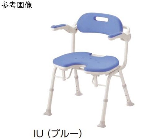 アロン化成 折りたたみシャワーベンチ IU グリーン 536-336 1個(ご注文単位1個)【直送品】