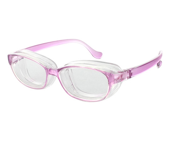 名古屋眼鏡 花粉対策メガネ スカッシースタイル キッズ ライトパープル 8730-02 1本（ご注文単位1本）【直送品】