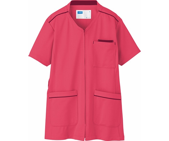 WHISEL(自重堂) スクラブ コーラルピンク L WH11895 1枚(ご注文単位1枚)【直送品】