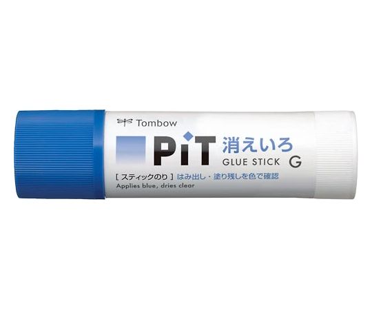 トンボ鉛筆 スティックのり消えいろピットG 約40g 5本 PT-GC5P 1パック(ご注文単位1パック)【直送品】