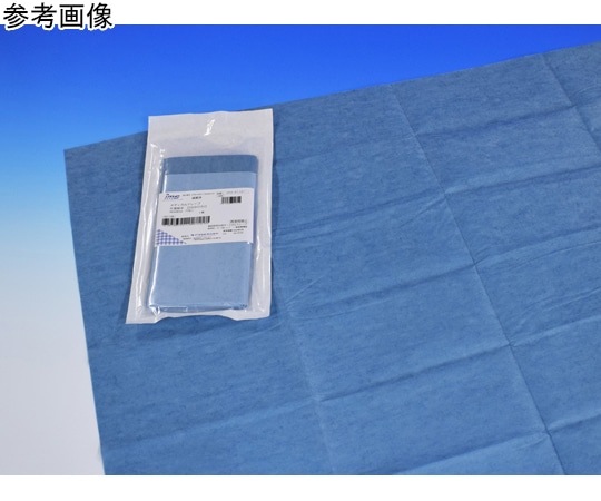 イワツキ メディカルドレープ片面吸水 DQ1516 150×160cm 穴なし 1箱(50枚入) 004-41369 1箱(ご注文単位1箱)【直送品】
