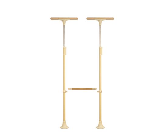 DIPPERホクメイ ベスポジBPZ Tベース レギュラーH型 木手すり 取り外し600 セット BPZ-H2300-50 1個（ご注文単位1個）【直送品】