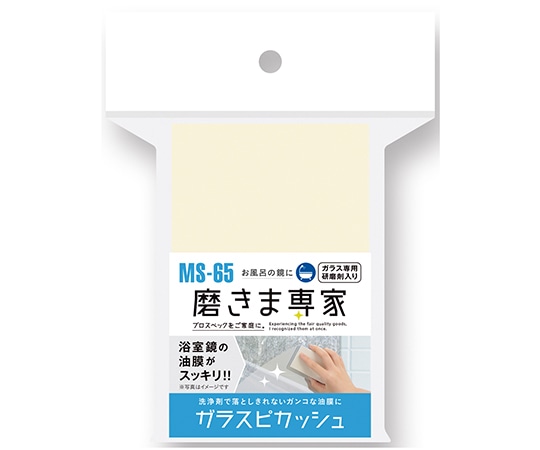 フチオカ 磨きま専家 ガラスピカッシュ MS-65 1個（ご注文単位1個）【直送品】