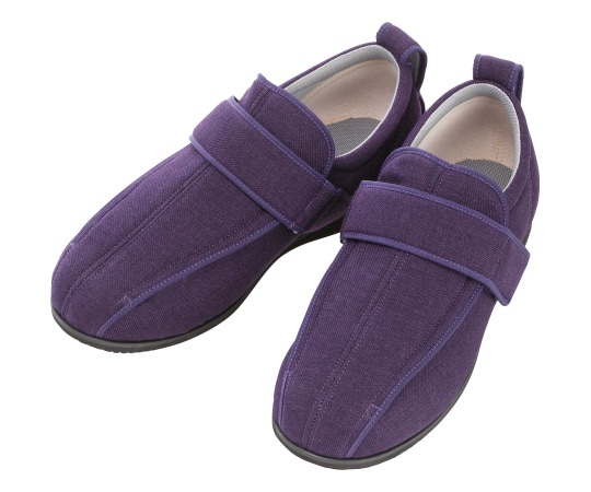 徳武産業 ケアフルⅢ 9E 紫 S 7043 1足（ご注文単位1足）【直送品】