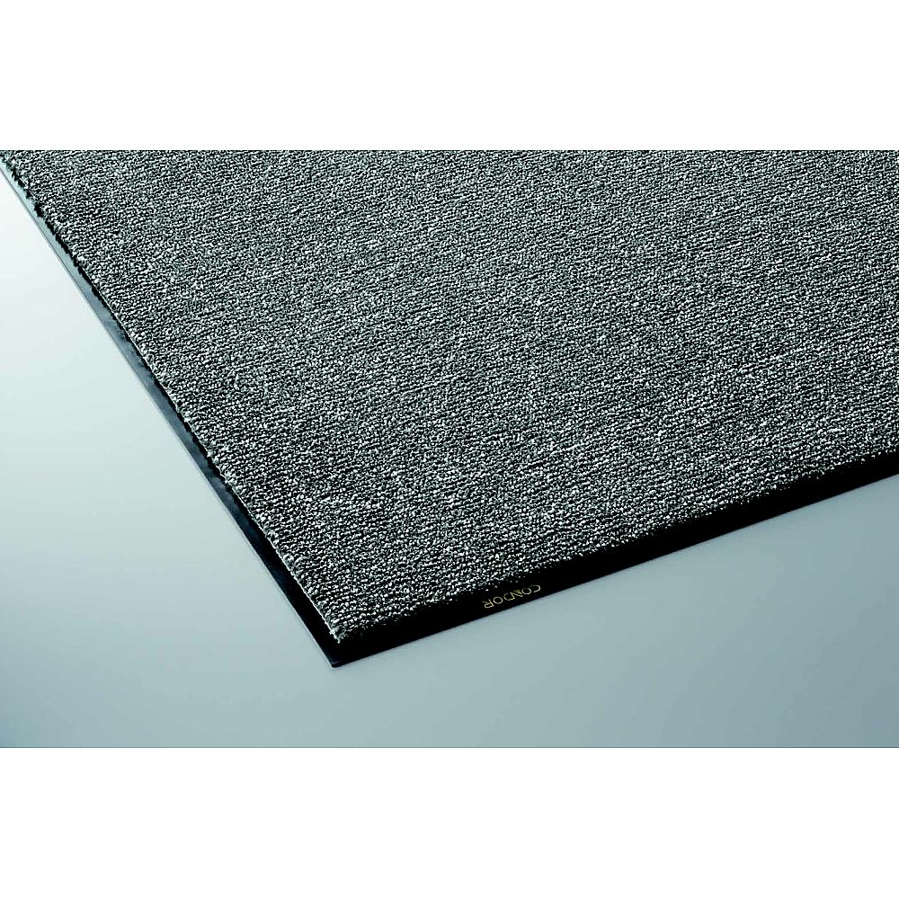 山崎産業(コンドル) 消臭抗菌マット #6(グレー) F-181-6-GR 1枚(ご注文単位1枚)【直送品】