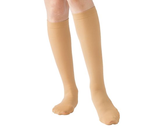 メディックス 加圧弾性ストッキング ハイソックス ベージュ S V20HCT1SBe 1足（ご注文単位1足）【直送品】