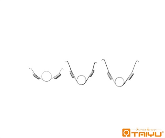 TAIYU(大祐医科工業) 小谷式皮膚開創鈎 №3 全長5cm 2個入 TY-6890-3 1組(ご注文単位1組)【直送品】