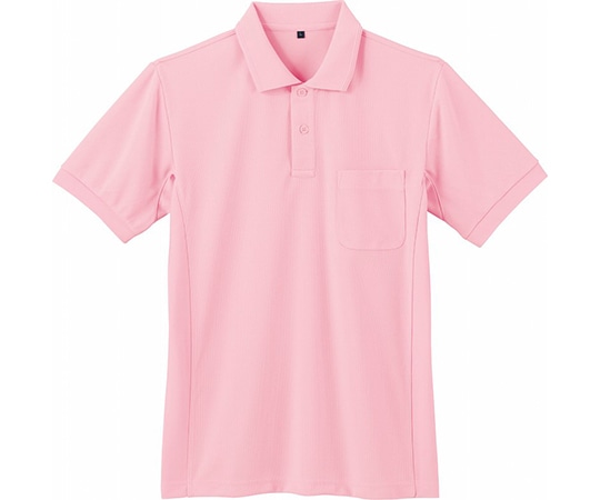 WHISEL（自重堂） 半袖ポロシャツ コーラル ピンク LL 85894 1枚（ご注文単位1枚）【直送品】