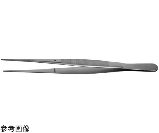 NAPOX 先細無鈎ピンセット 直型 230mm A-3-1-230 1個（ご注文単位1個）【直送品】