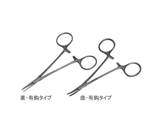 日本フリッツメディコ モスキート止血鉗子 12.5cm 直有鈎 E520-788 1個（ご注文単位1個）【直送品】