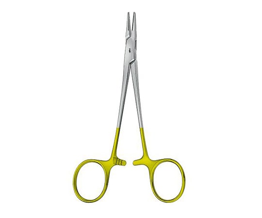 ビー・ブラウンエースクラップ 超硬チップ付持針器 ハルセイ 13cm BM012R 1個(ご注文単位1個)【直送品】