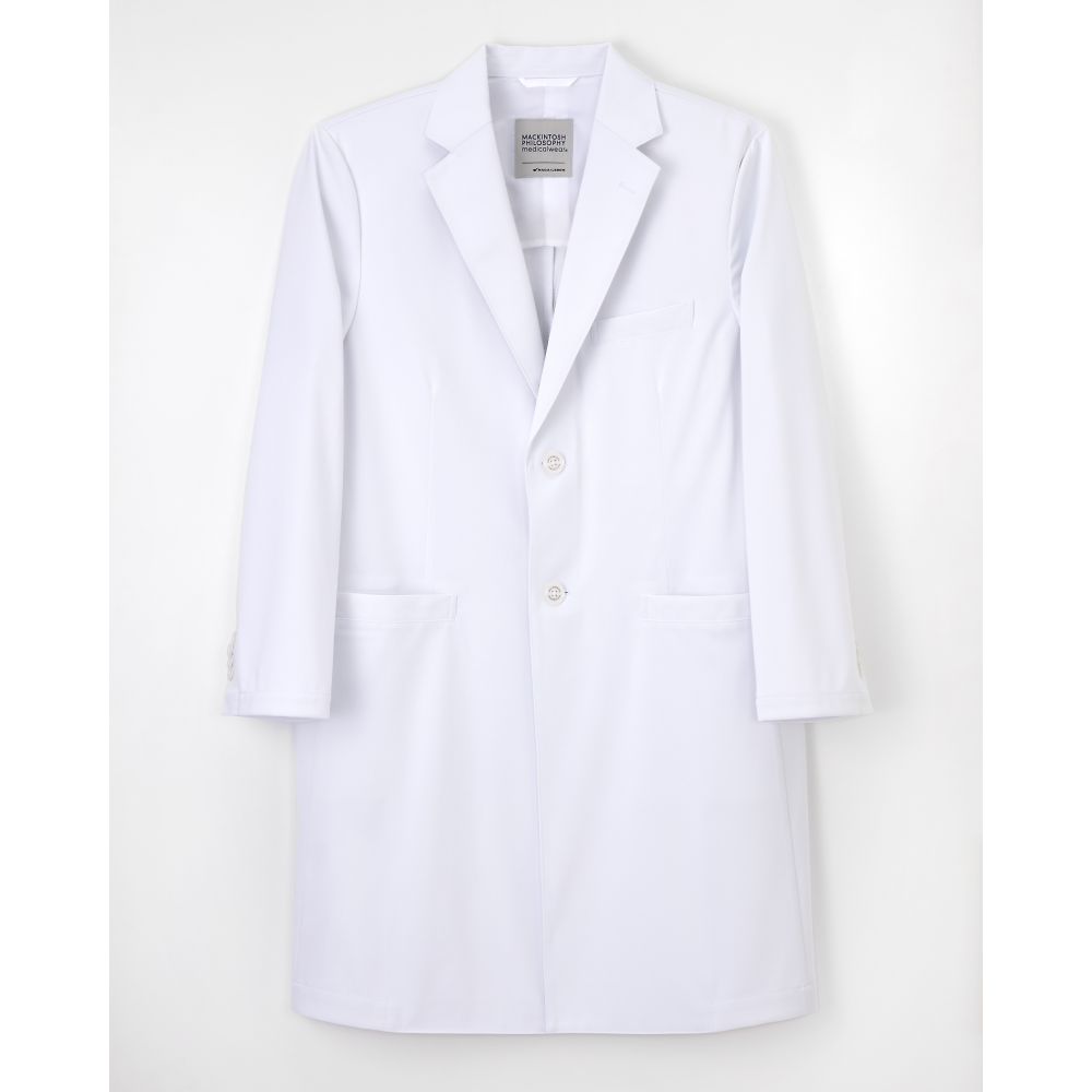 ナガイレーベン MPメンズドクターコート ホワイト S MPW-3900 1枚(ご注文単位1枚)【直送品】