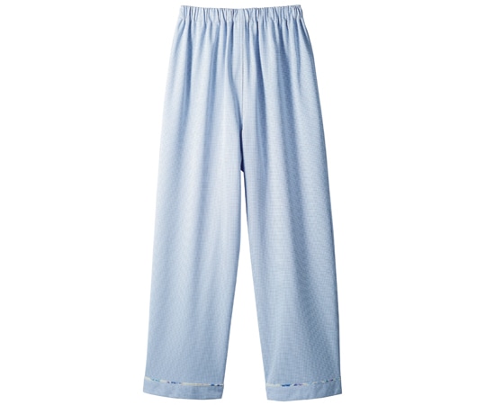 住商モンブラン 患者衣 マタニティパンツ アイリス/アメリ ブルー L LP742-33 L 1枚（ご注文単位1枚）【直送品】