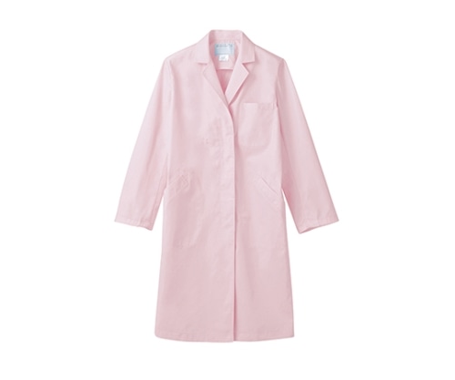住商モンブラン 診察衣 レディス 長袖S ピンク 51-007 LL 1枚（ご注文単位1枚）【直送品】