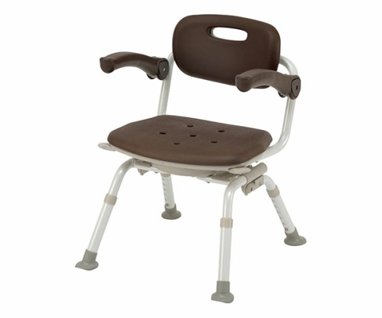 パナソニックエイジフリー シャワーチェアミドルSP回転おりたたみN ユクリア ブラウン PN-L41221BR 1個(ご注文単位1個)【直送品】