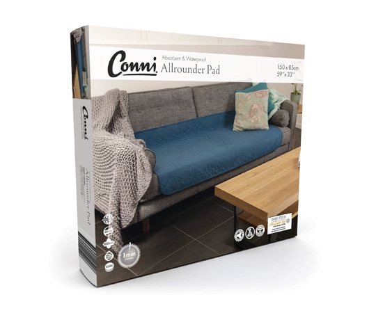 Conni オールラウンダーパッド ティールブルー CXAR-150085-25-1TB 1枚（ご注文単位1枚）【直送品】