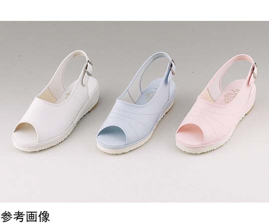 マリアンヌ製靴 ナースシューズ ピンク 26.0cm No.8 1足（ご注文単位1足）【直送品】