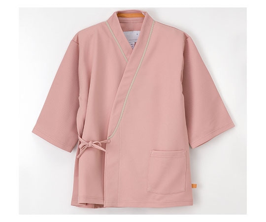 ナガイレーベン 検診衣（上衣・はおりタイプ） ピンク M LK-1431 1枚（ご注文単位1枚）【直送品】