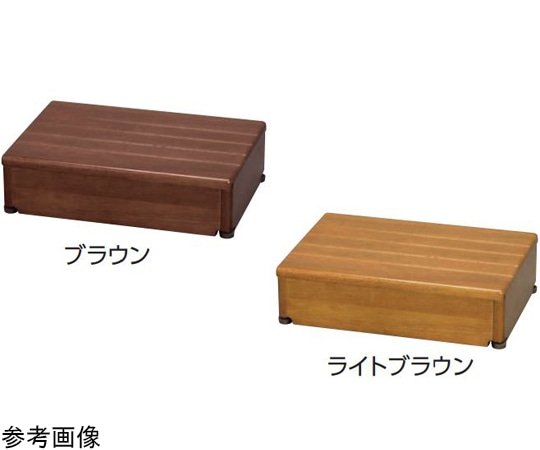 アロン化成 木製玄関台45W-30-1段 ライトブラウン 535-546 1個（ご注文単位1個）【直送品】