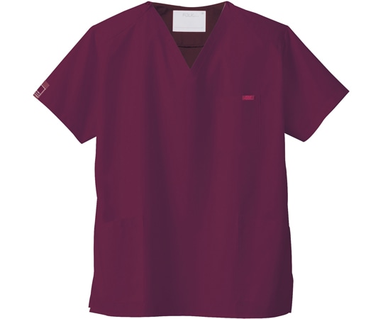 フォーク スクラブ上下セット ワイン S ST7000-16 1セット（ご注文単位1セット）【直送品】