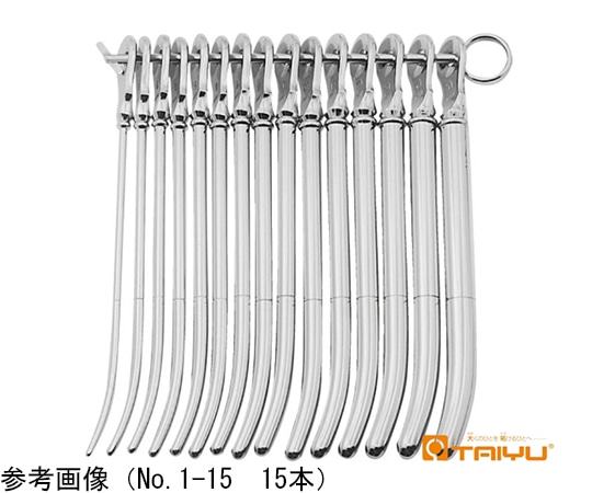 TAIYU(大祐医科工業) 吾妻式子宮頸管拡張器 No.4 径6.0mm 黄銅製 TY-960A4 1本(ご注文単位1本)【直送品】