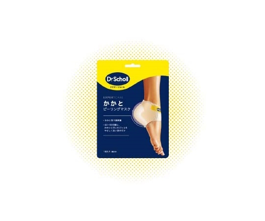Scholl's Wellness Company ドクター・ショール かかとピーリングマスク 1足入  1足（ご注文単位1足）【直送品】