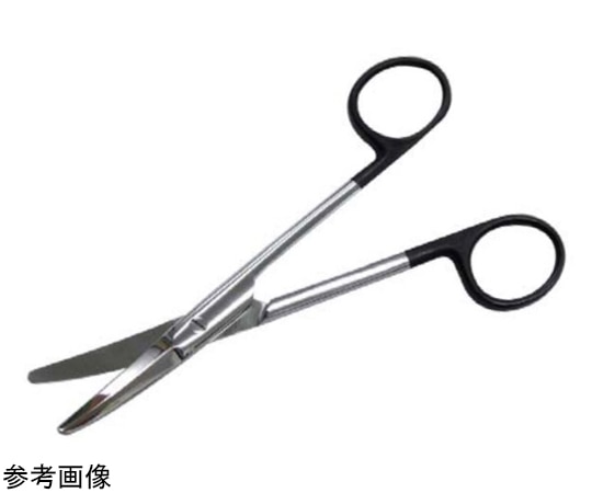 日本フリッツメディコ スーパーカヤ剥離剪刀 19cm B933-190 1本（ご注文単位1本）【直送品】