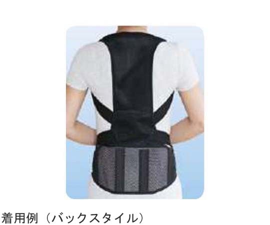 アシスト 背筋すっきりベルトDX ブラック ML 27801 1本（ご注文単位1本）【直送品】