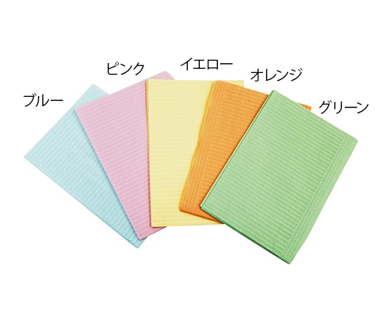 プレミアムプラスジャパン ペーパーエプロン ピンク 500枚入 FC-0158P 1箱（ご注文単位1箱）【直送品】