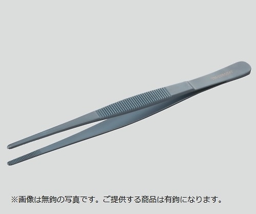日本フリッツメディコ 一般外科ピンセット（チタン製）有鈎 TN-0430635 1本（ご注文単位1本）【直送品】