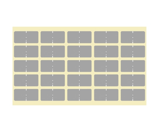 日本ホップス カラーラベル 灰色 10シート CL-S07 1袋(ご注文単位1袋)【直送品】