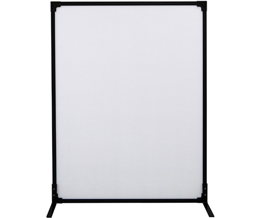 岐阜プラスチック工業 抗菌ウォール 軽量タイプ キャスター仕様 フルパネル ブラック FS5-1013F 1個（ご注文単位1個）【直送品】