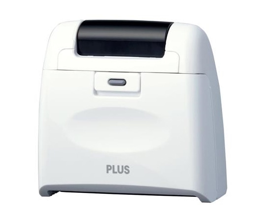 プラス 個人情報保護用スタンプ(ホワイト) EA762AK-21 1個(ご注文単位1個)【直送品】