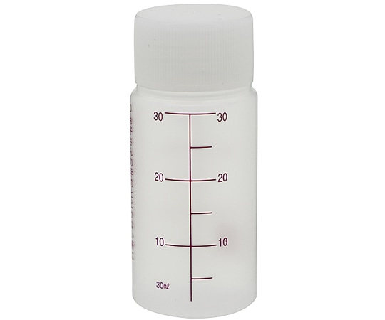 金鵄製作所 NK外用瓶 30mL ノーマルキャップ（ホワイト:白） 赤色目盛 1箱（200本入） B0450-000WH 1箱（ご注文単位1箱）【直送品】