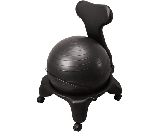 秦運動具工業 バランスボールチェア ブラック DB120CB 1台（ご注文単位1台）【直送品】
