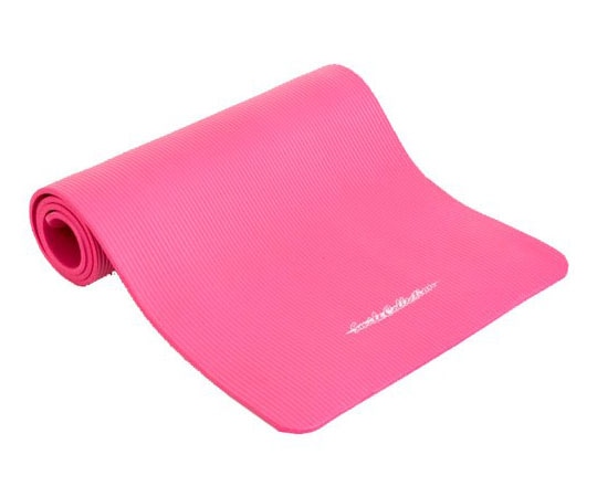 スマイル ぷにぷにフィットネスマット（キャリーストラップ付） ピンク SE900PK 1枚（ご注文単位1枚）【直送品】