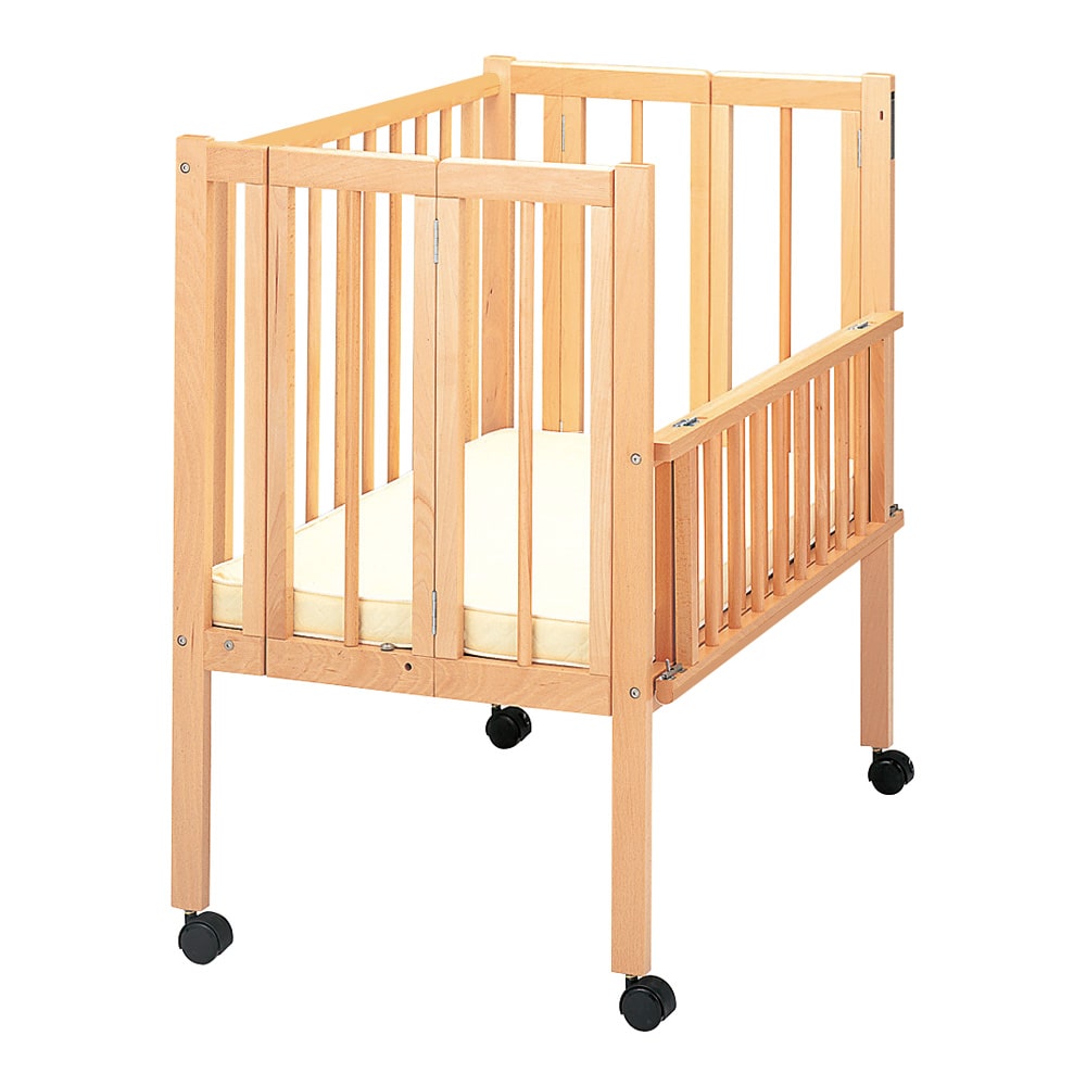 マスセット 保育用ベッド[ワンタッチナーサリー] マット付き 56363 1台（ご注文単位1台）【直送品】