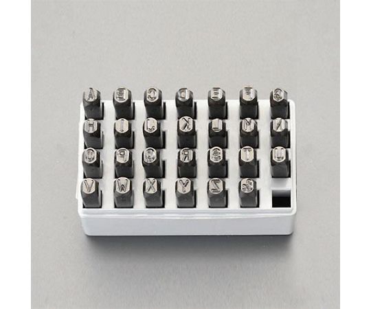 アズワン 2.4mm 英字 刻印セット EA591HS-2 1組（ご注文単位1組）【直送品】
