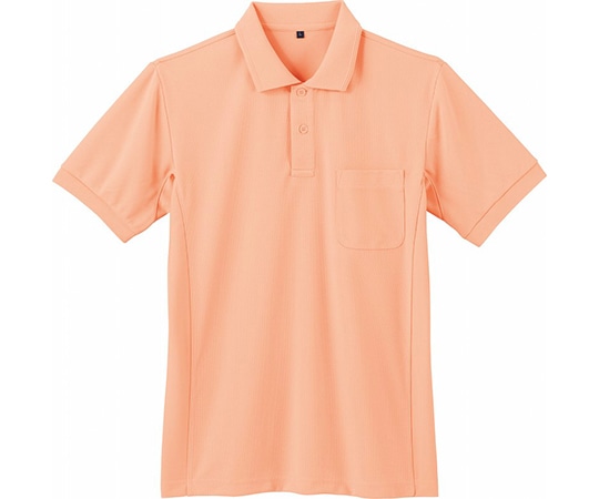 WHISEL（自重堂） 半袖ポロシャツ ライト オレンジ LL 85894 1枚（ご注文単位1枚）【直送品】