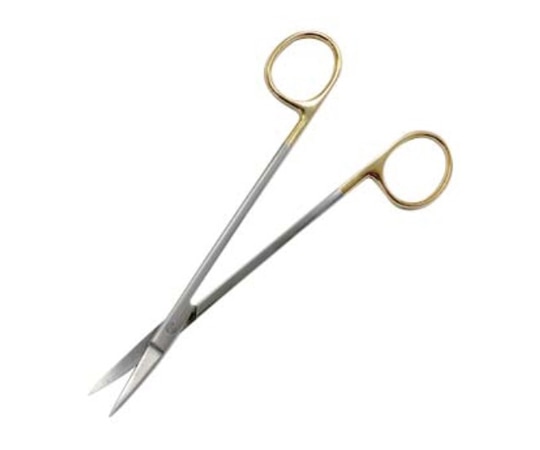 日本フリッツメディコ T/Cケリー剪刀 16cm 曲 B026-016C 1本(ご注文単位1本)【直送品】