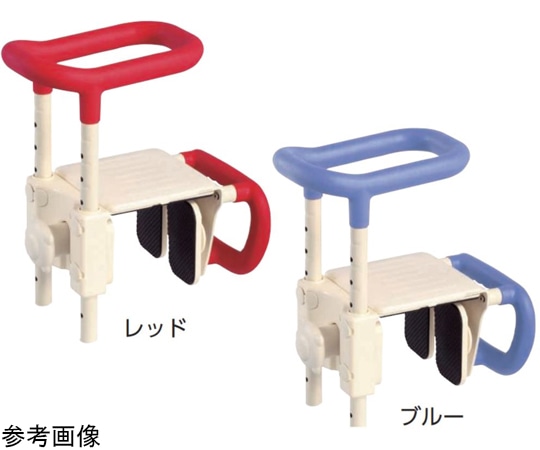 アロン化成 高さ調節付浴槽手すり UST-165W ブルー 536-611 1個（ご注文単位1個）【直送品】