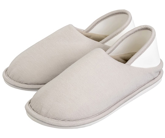 オオサキメディカル オオサキかかと付室内シューズ グレー S 1足(ご注文単位1足)【直送品】