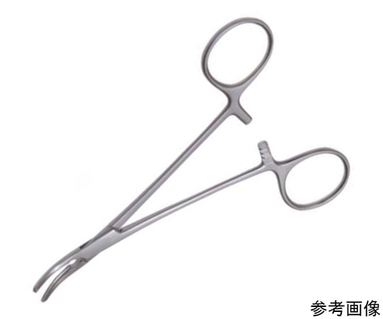 日本フリッツメディコ モスキート無傷性止血鉗子 12.5cm 曲 F351-125 1本(ご注文単位1本)【直送品】