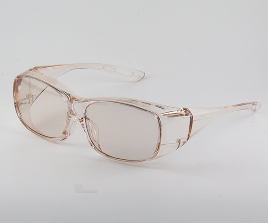 日本光材 薄色レンズのアイケアオーバーグラス ブラウン JY-15BCDF BR 1個(ご注文単位1個)【直送品】