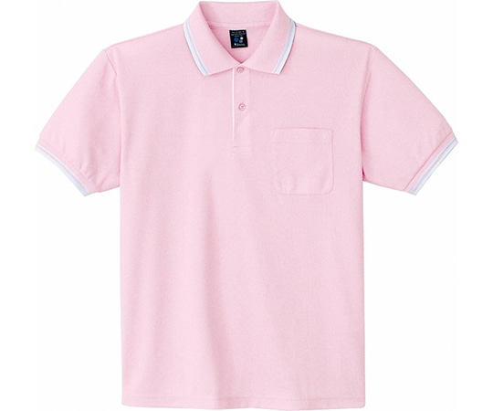 WHISEL（自重堂） 半袖ポロシャツ ピンク 4L 85274 1枚（ご注文単位1枚）【直送品】