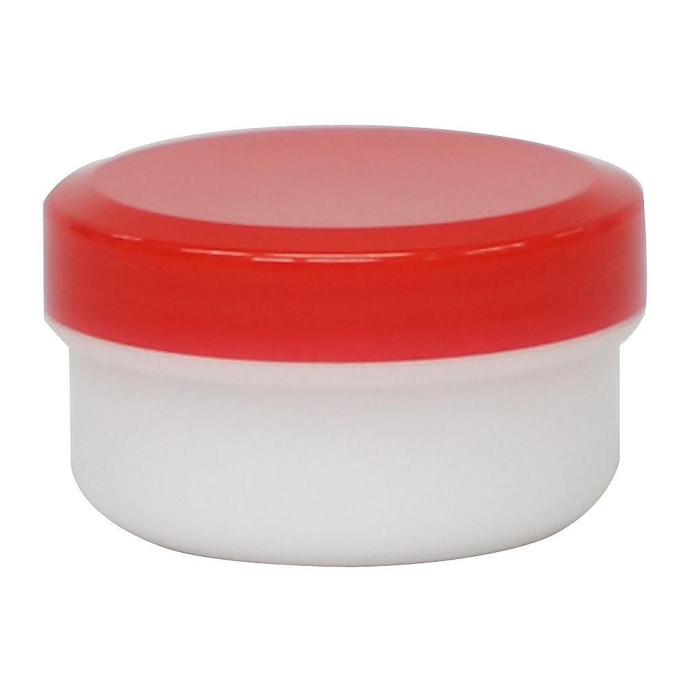 金鵄製作所 アルファ軟膏壷（軟膏容器・増量タイプ）12mL 赤 50個 ATA12-02 1袋（ご注文単位1袋）【直送品】