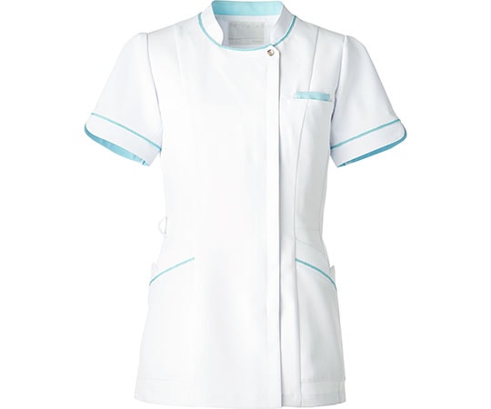 オンワード ジャケット レディス ホワイト×ミント S BR-1122 1枚(ご注文単位1枚)【直送品】