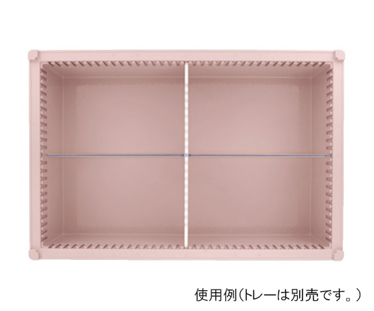 サカセ 仕切板Cセット トレー64-17タイプ（深さ17cm）用 帯電防止タイプ PD17-Cセット 1セット（ご注文単位1セット）【直送品】